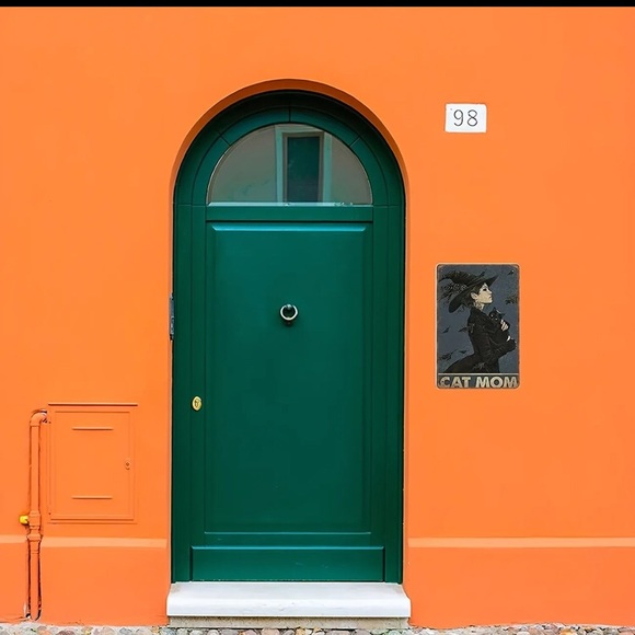 NWOT CAT MOM BLACK CAT TIN SIGN - Picture 5 of 7